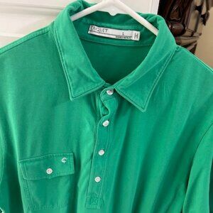 Criquet Short Sleeve Polo- Large